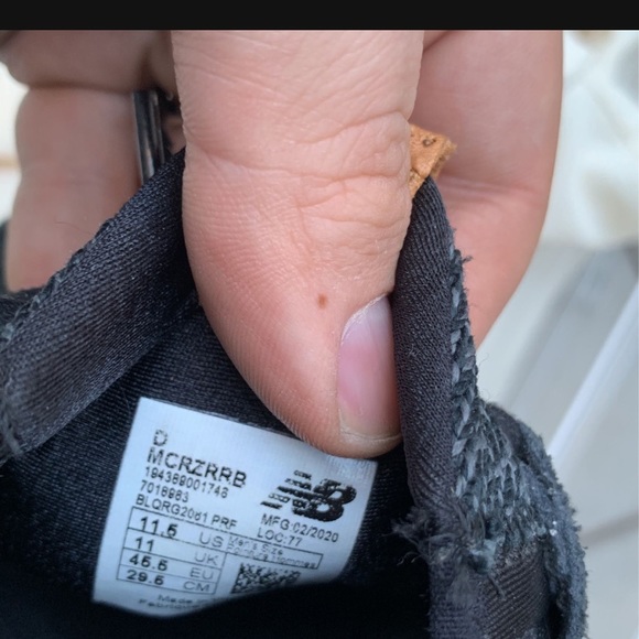 New Balance Fresh Foam in black. Size 11.5 - Picture 5 of 5